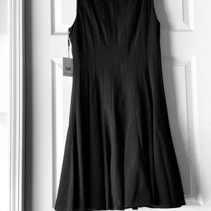 New never worn Calvin Klein Black pleated dress